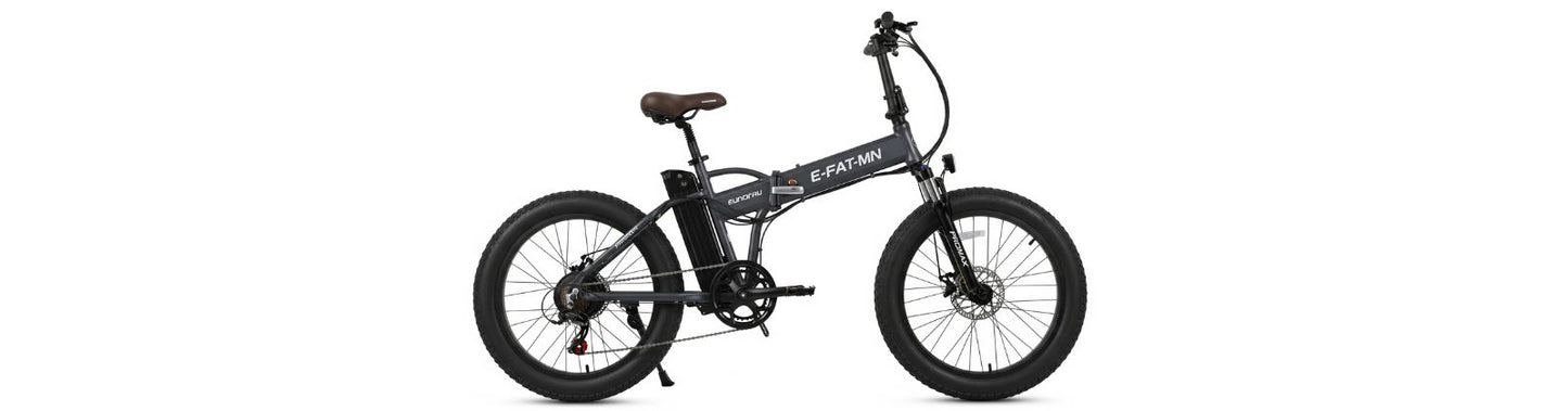 Eunorau E-Fat-MN: Your Foldable Fat-Tire E-Bike for Urban & Trail Adventure.