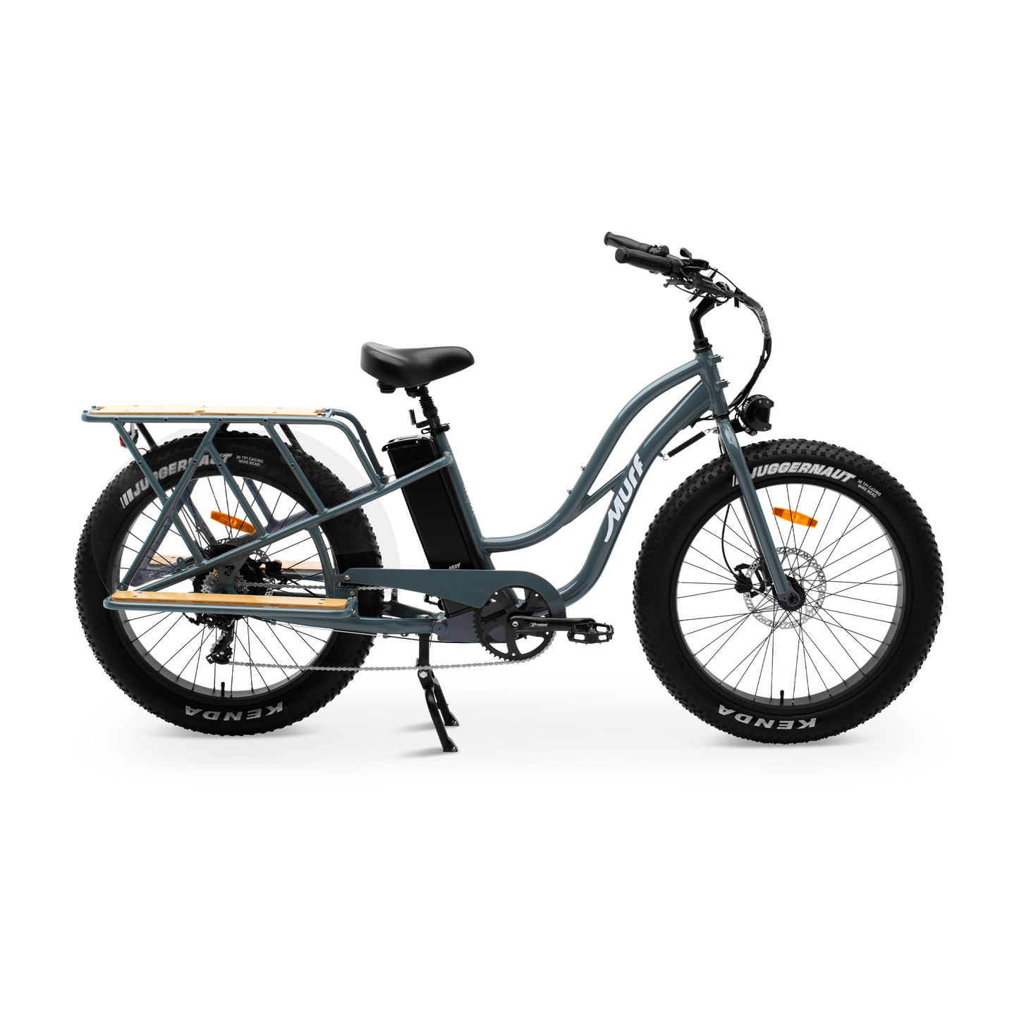 Seabreeze Grey Gloss Alpha Cargo Class 2 e-bike side profile