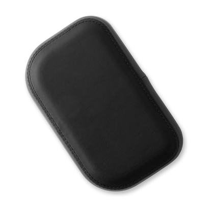 Murf Cargo Backrest made of durable synthetic leather (shown in black), studio photo of front .