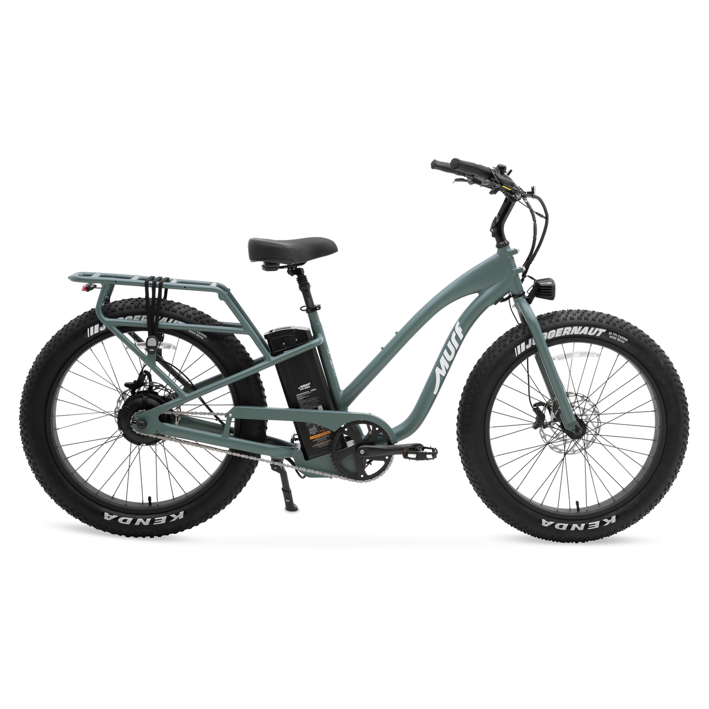 Sea Breeze green Alpha Step-Thru side view 