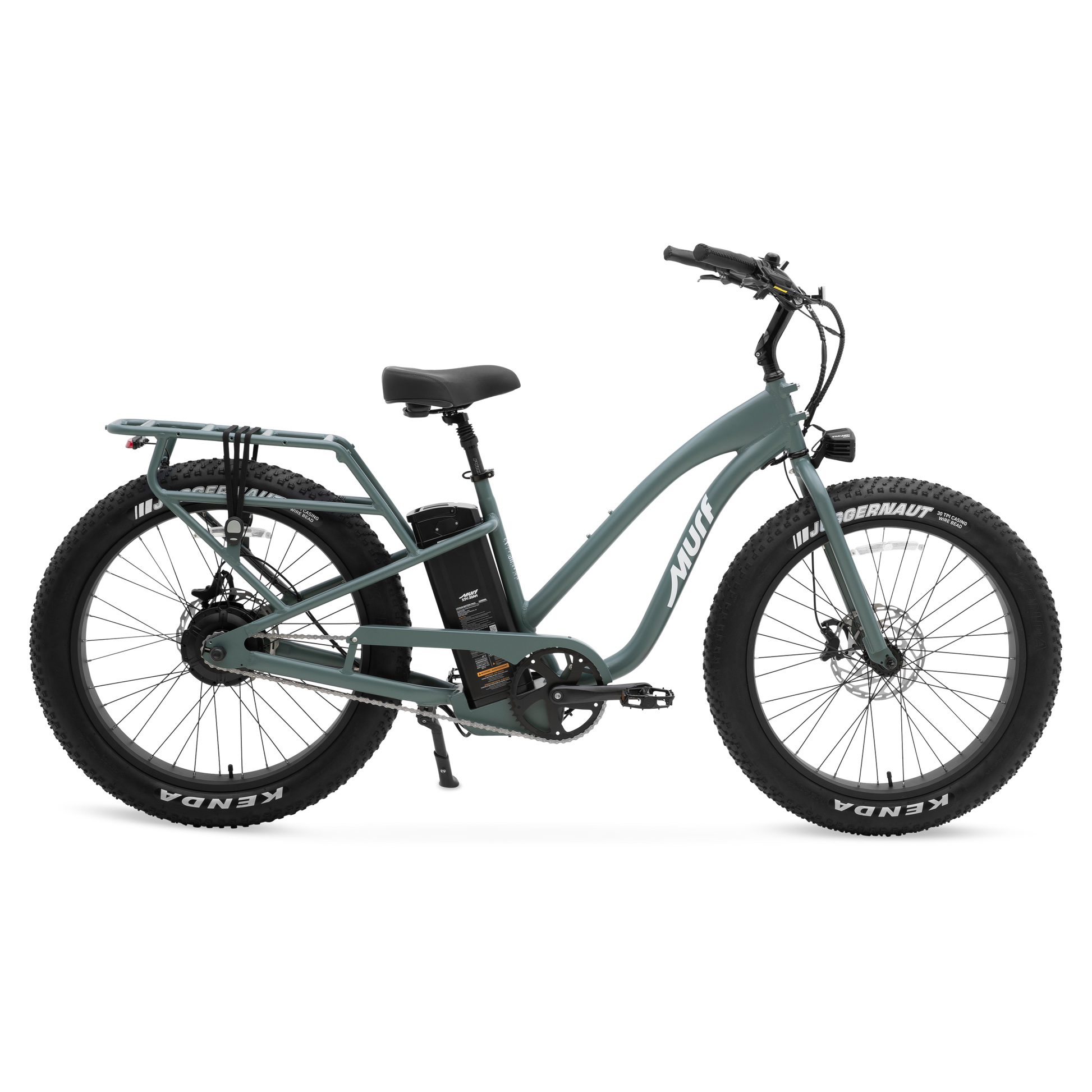 Sea Breeze green Alpha Step-Thru side view 