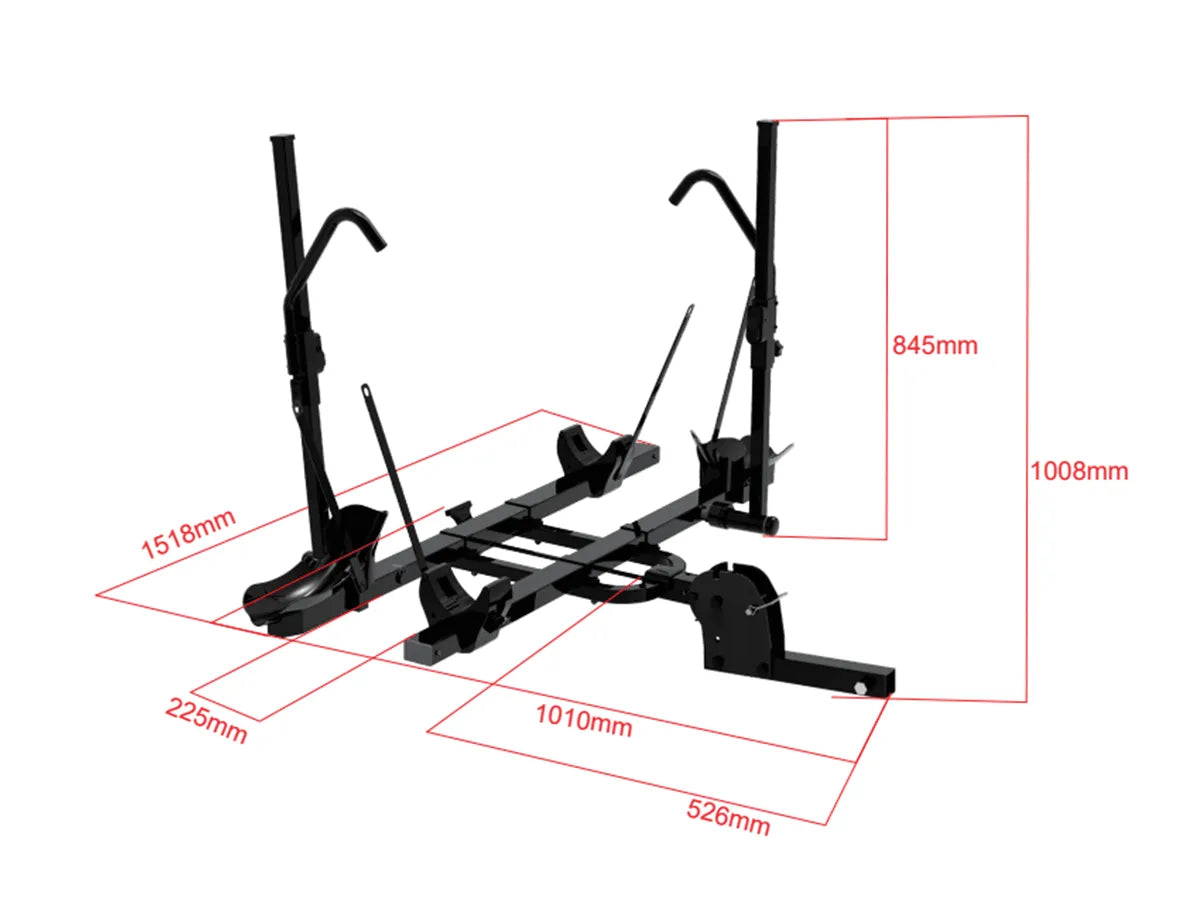 E-Bike Hitch Rack | 2-Bike Carrier